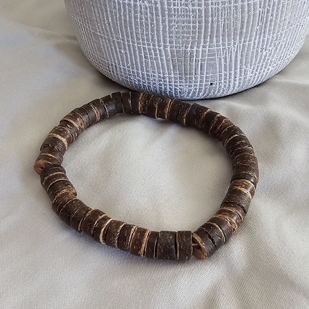 Brown Beaded Bracelet